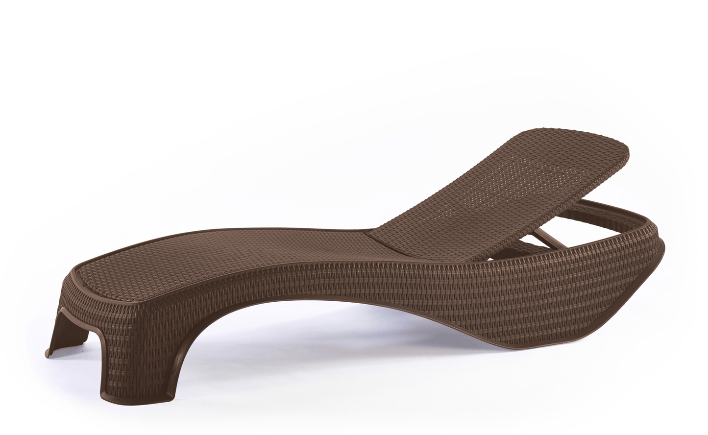 Keter Atlantic Sun Lounger - Brown - 2 Pack - mazeproducts