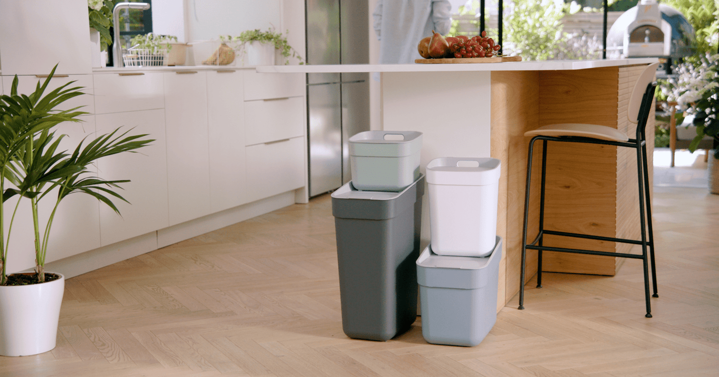 20L Ready to Collect Waste Separation Bin - Blue - mazeproducts