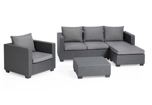 Keter Salta 5 - Seater Stool Set - mazeproducts