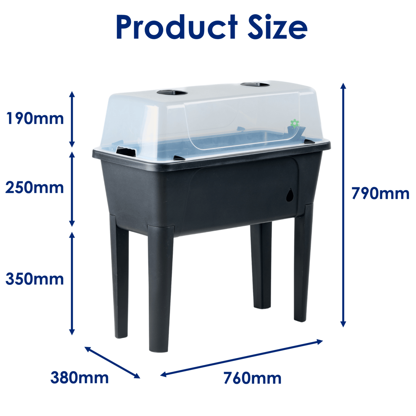 PRE ORDER: DEC. - Self Watering Raised Garden Bed with Cover - Twin Pack - mazeproducts