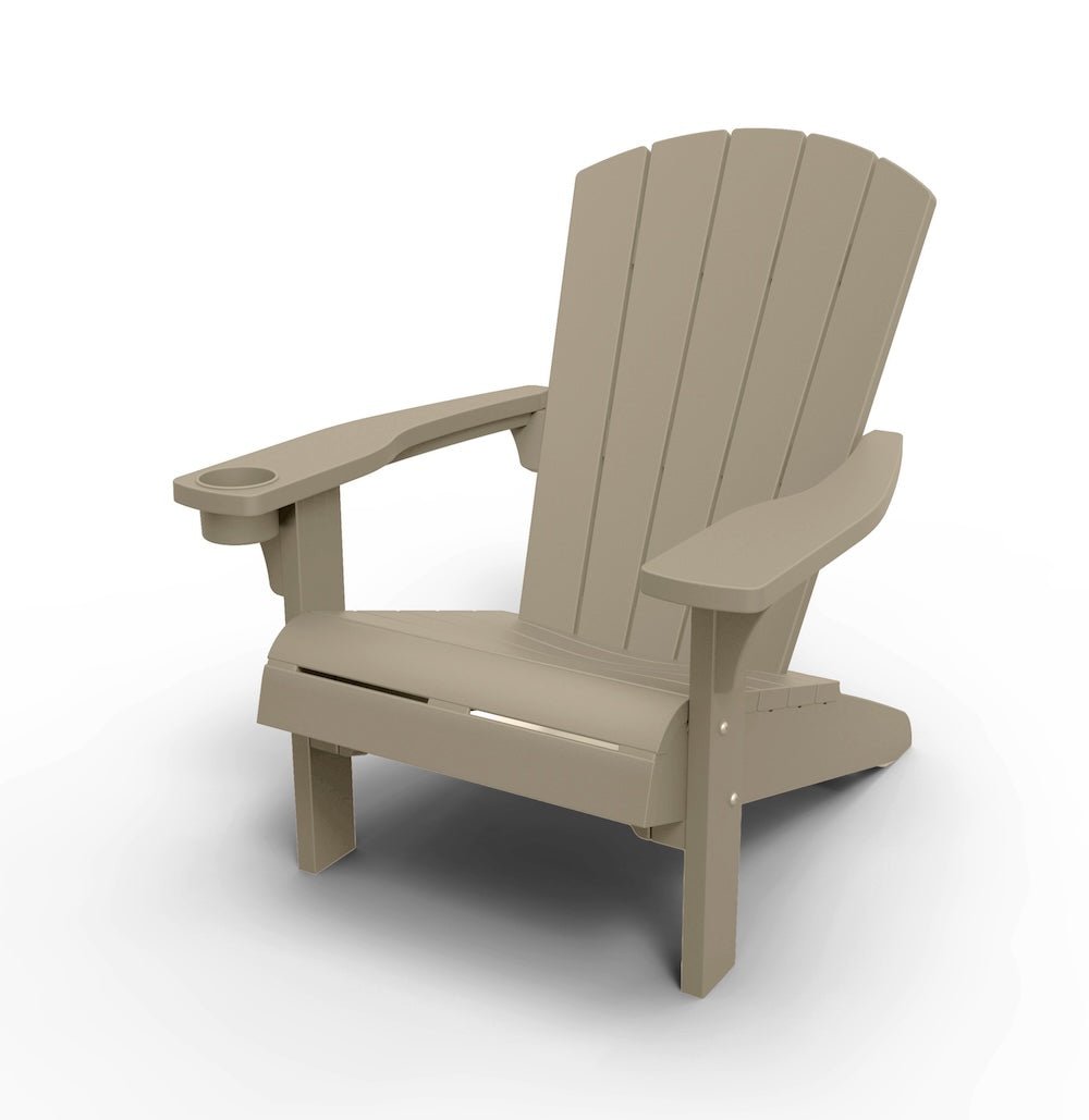 Keter Alpine Adirondack Chair - Silver Sage - mazeproducts