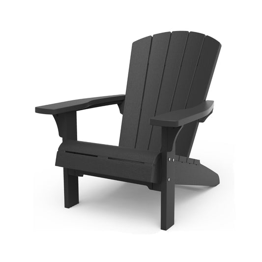 PRE ORDER: NOV. - Keter Troy (no cup holder) Adirondack - Graphite - mazeproducts