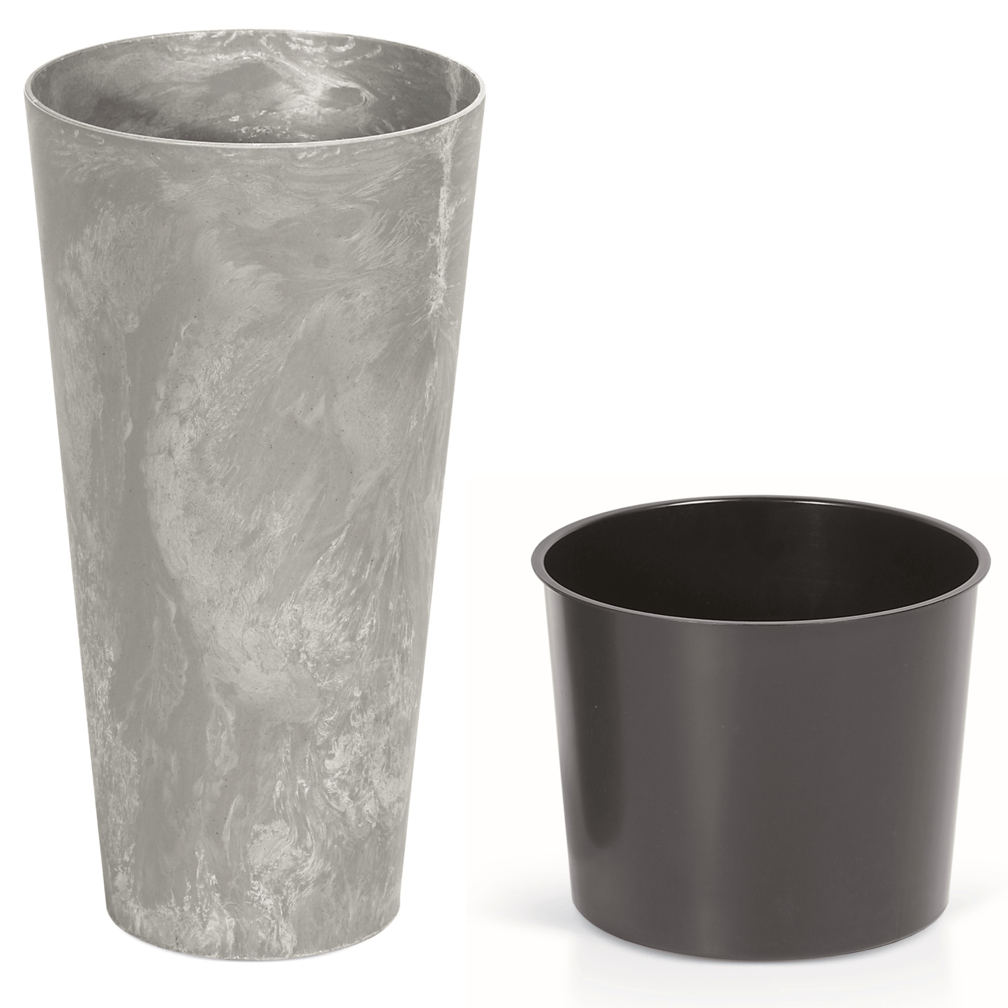Tubus Slim Beton Planter - mazeproducts