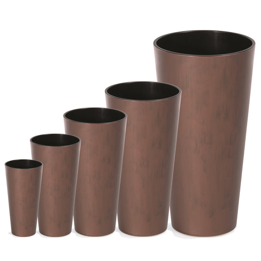 Tubus Slim Corten Planter - mazeproducts