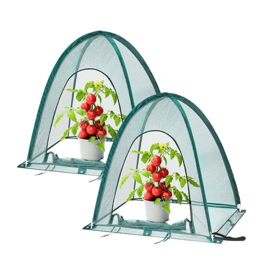 Twin Pack NET Garden Covers - 0.92m2 x 1m High - mazeproducts
