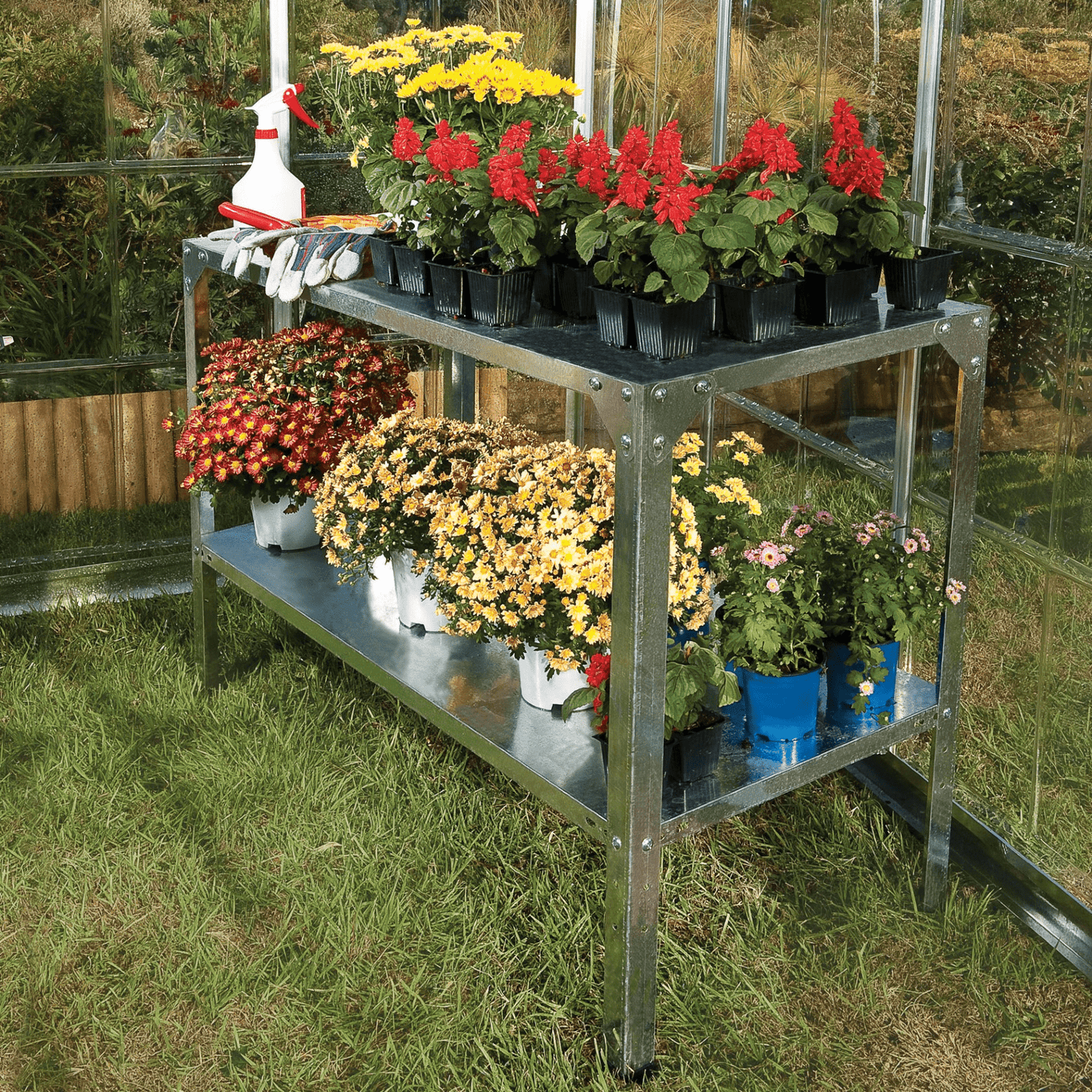 Greenhouse Steel Work Bench - mazeproducts