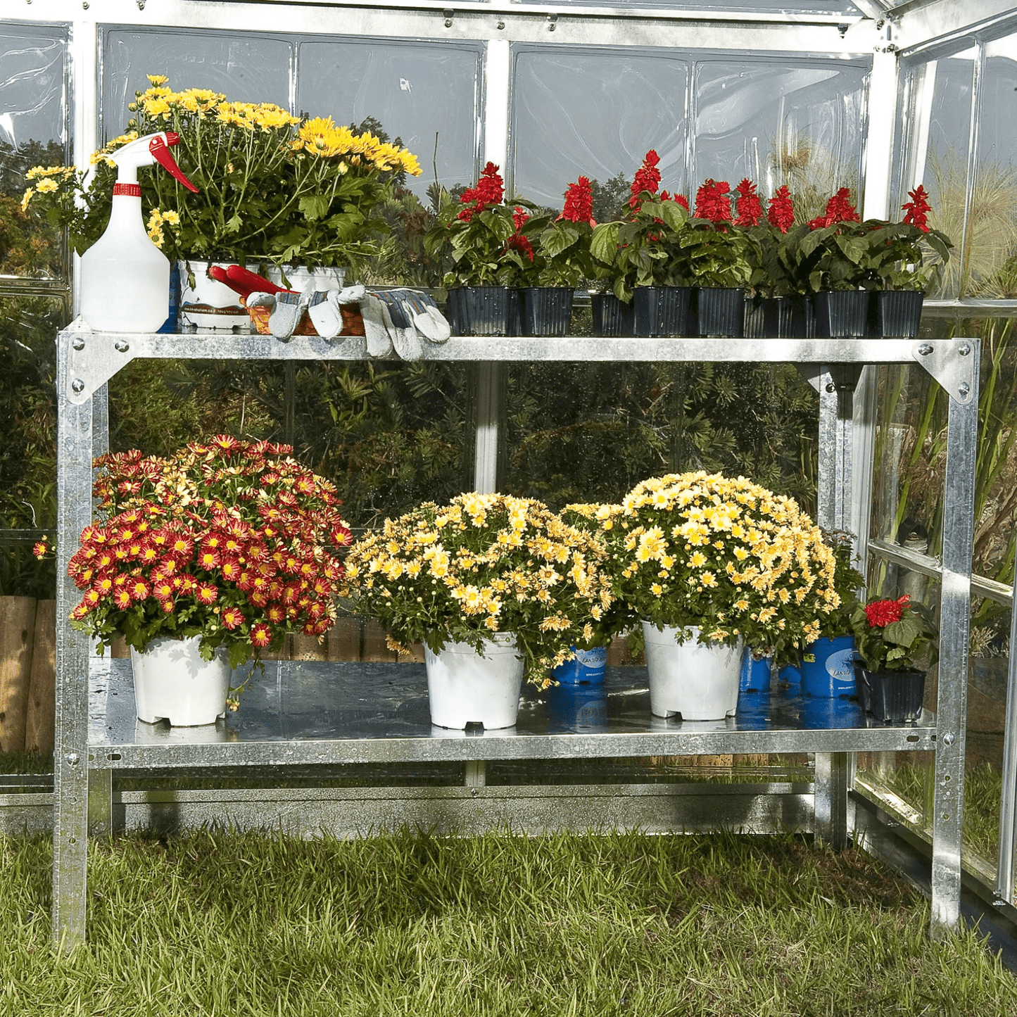 Greenhouse Steel Work Bench - mazeproducts