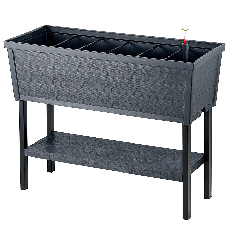 PRE ORDER: NOV. - Keter Alfresco Garden Bed - Black - mazeproducts