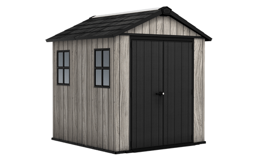 Keter Apex Shed 7.5x7 - Stormgrey Look (2.3 x 2.2m) - mazeproducts
