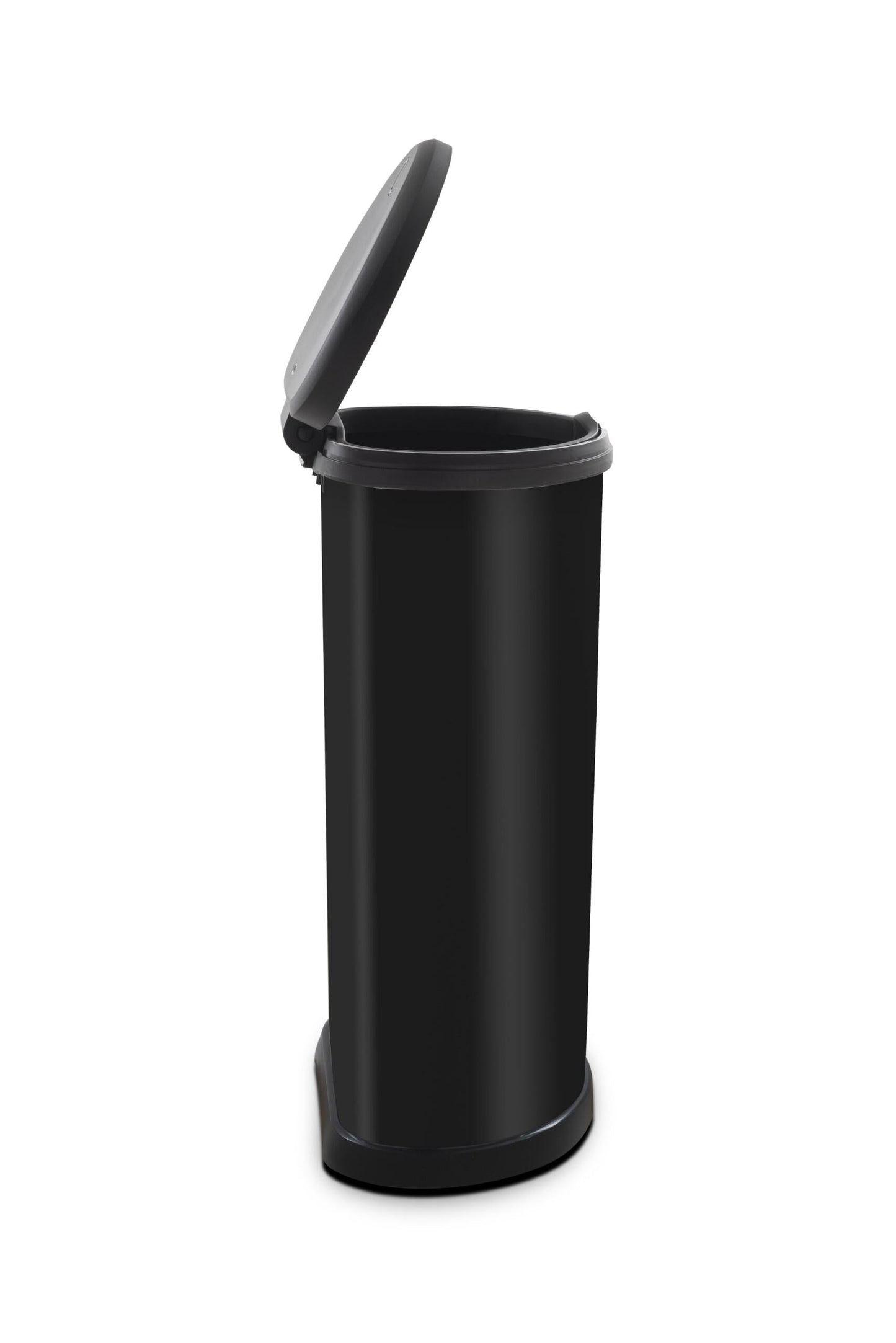 Curver Deco Touch Bin - 40L - Black - mazeproducts