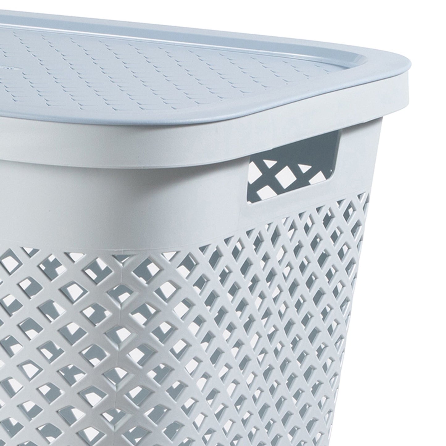 Curver Pure Laundry Hamper - Blue - mazeproducts