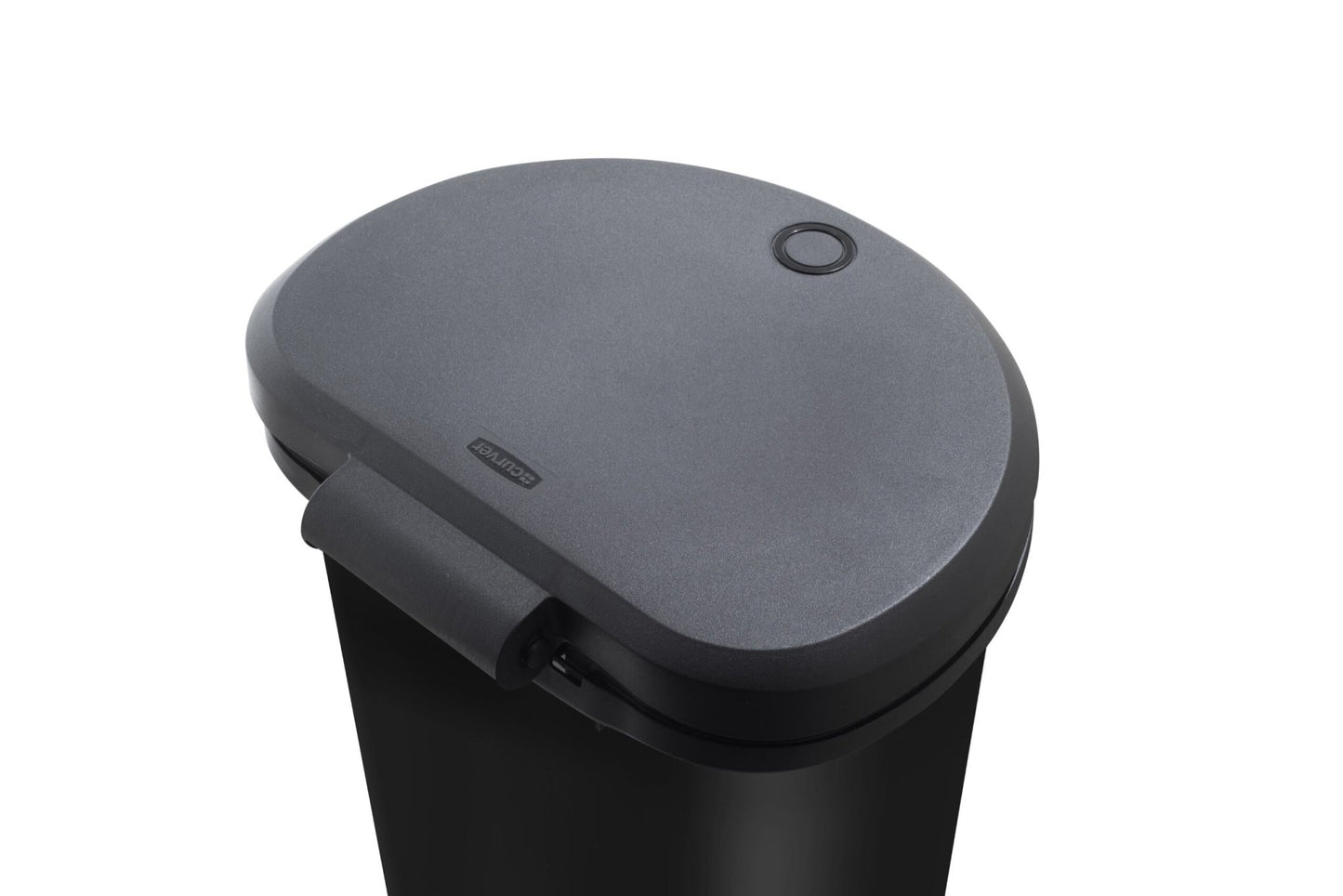 Curver Deco Touch Bin - 40L - Black - mazeproducts