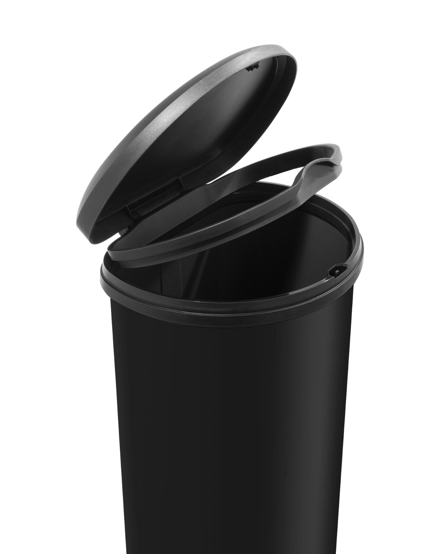 Curver Deco Touch Bin - 40L - Black - mazeproducts