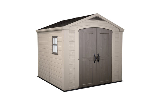 Keter Factor 8 x 8 Garden Shed (2.6 x 2.6m) - mazeproducts