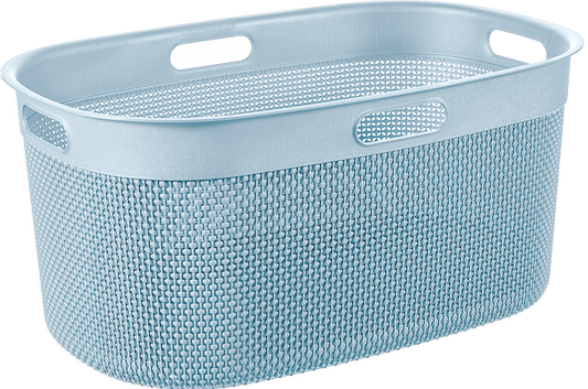KIS Filo Laundry Basket (45L) - Light Blue - mazeproducts