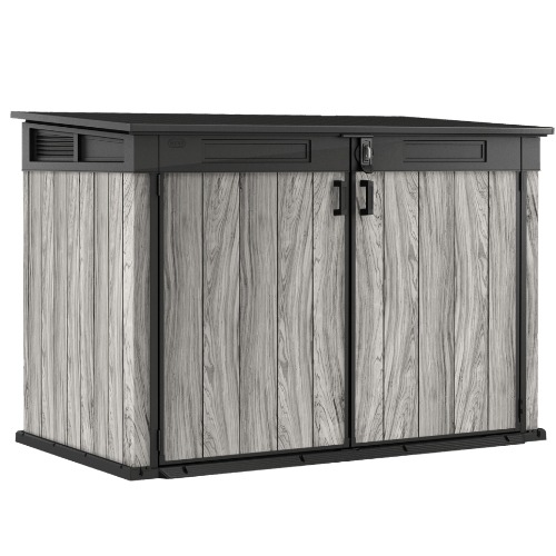 Keter Signature Horizontal Shed - Stormgrey Look - mazeproducts