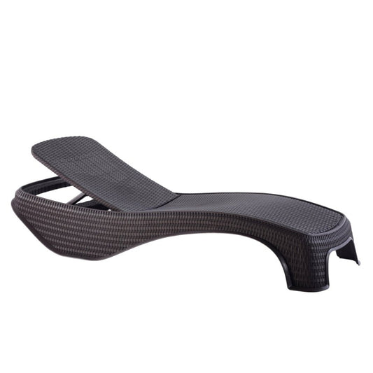 Keter Atlantic Sun Lounger - Graphite - mazeproducts