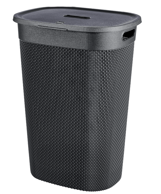 KIS Filo Laundry Hamper - Dark Grey - mazeproducts