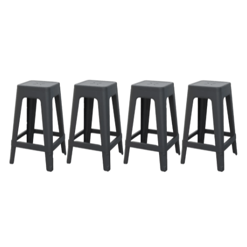 Keter Misha Indoor/Outdoor Bar Stool - mazeproducts