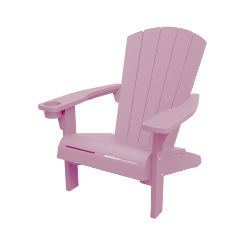 Keter Alpine Adirondack Chair - Pink - mazeproducts