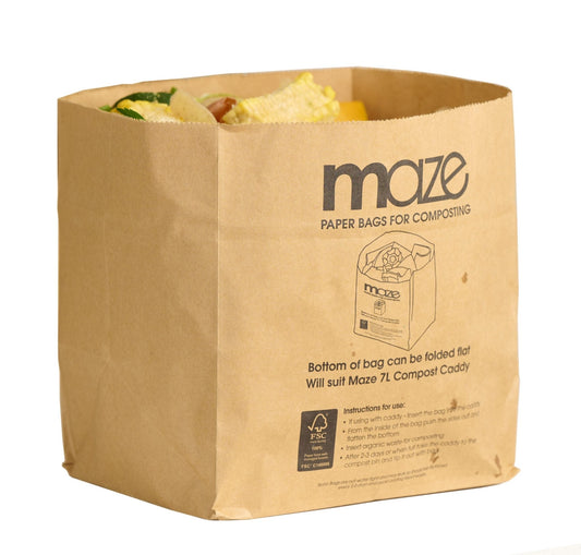 Maze Compostable Paper Bags - mazeproducts