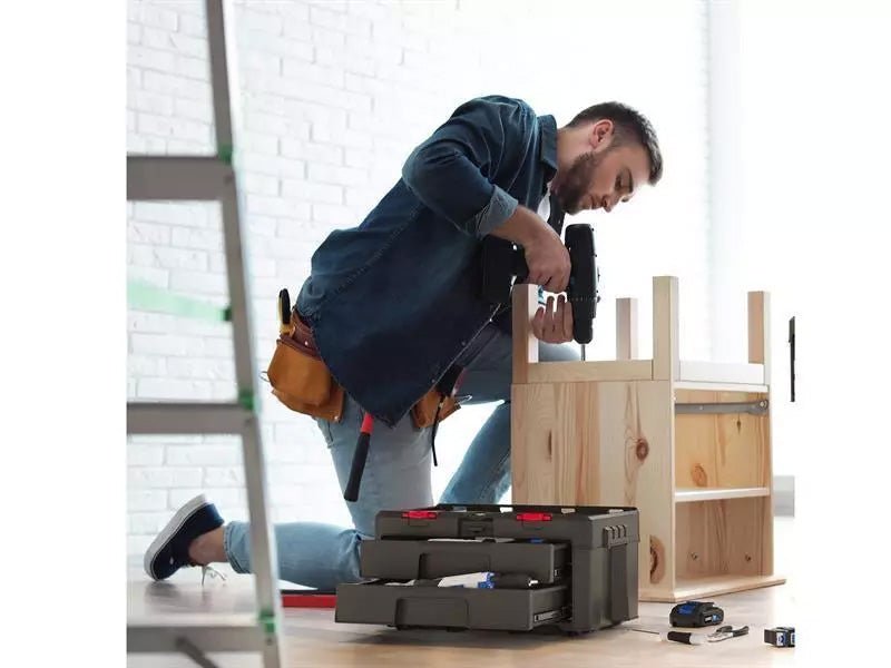 Keter STACK N’ ROLL 2 Drawers - mazeproducts