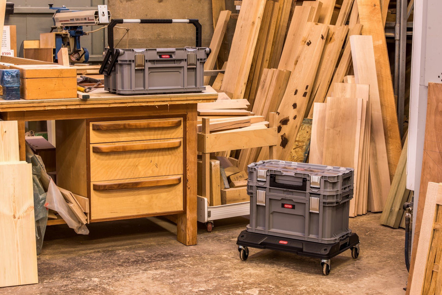 Keter Connect Dolly Trolley Cart - mazeproducts