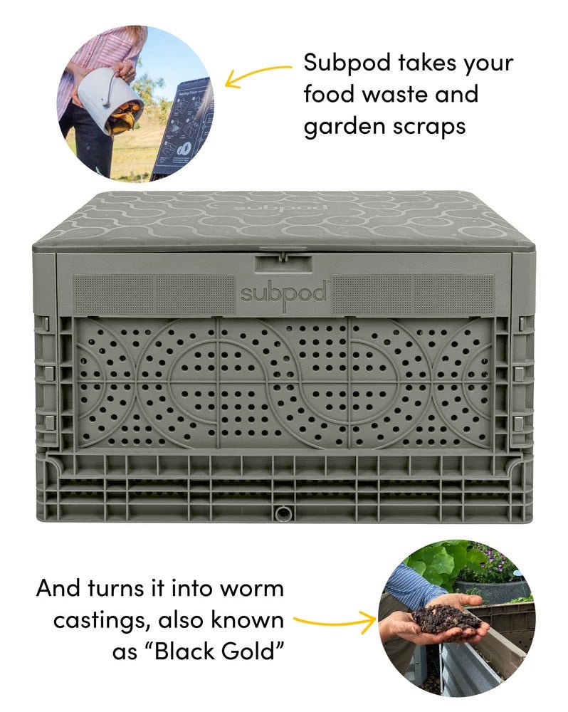 SubPod Worm Farm - Agave/ Green - mazeproducts