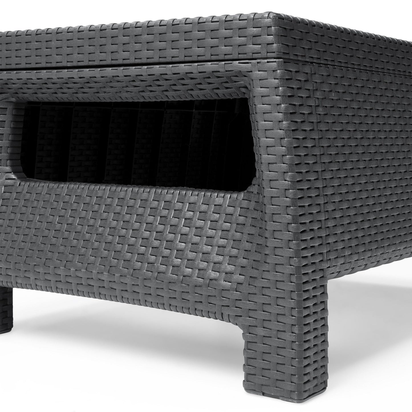 Keter Corfu Corner Lounge Set - mazeproducts