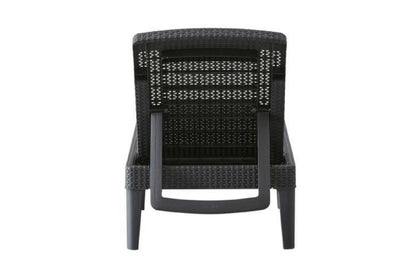 PRE ORDER: SEP. - Keter Jaipur Outdoor Sun Lounger with Cushion