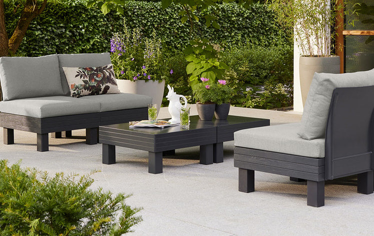 Keter Elements 4 Seater Modular Lounge Set