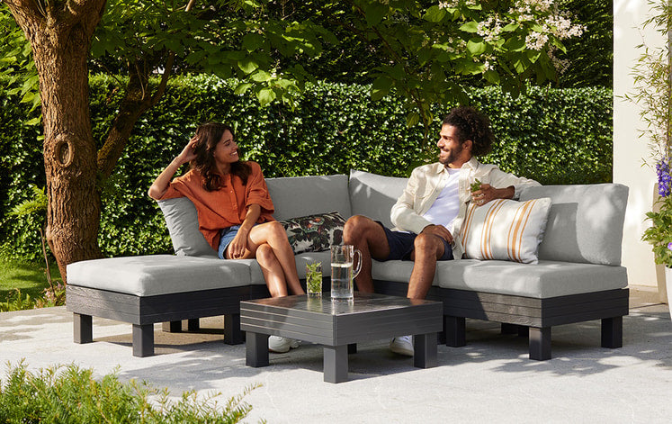 Keter Elements 5 Seater Modular Lounge Set