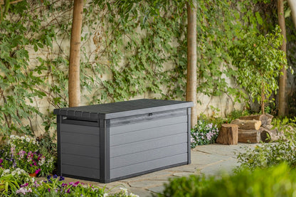 Keter Cortina 570L Storage Box - Grey