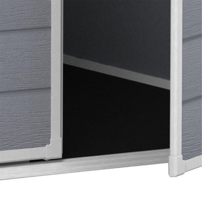 Keter Manor Pent 6x6 Garden Shed - Grey (1.8 x 1.8m)
