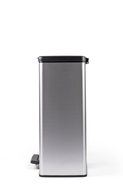 Curver Deco Duo Bin – 2 X 26L – Steel Look