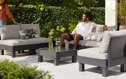 Keter Elements 5 Seater Modular Lounge Set