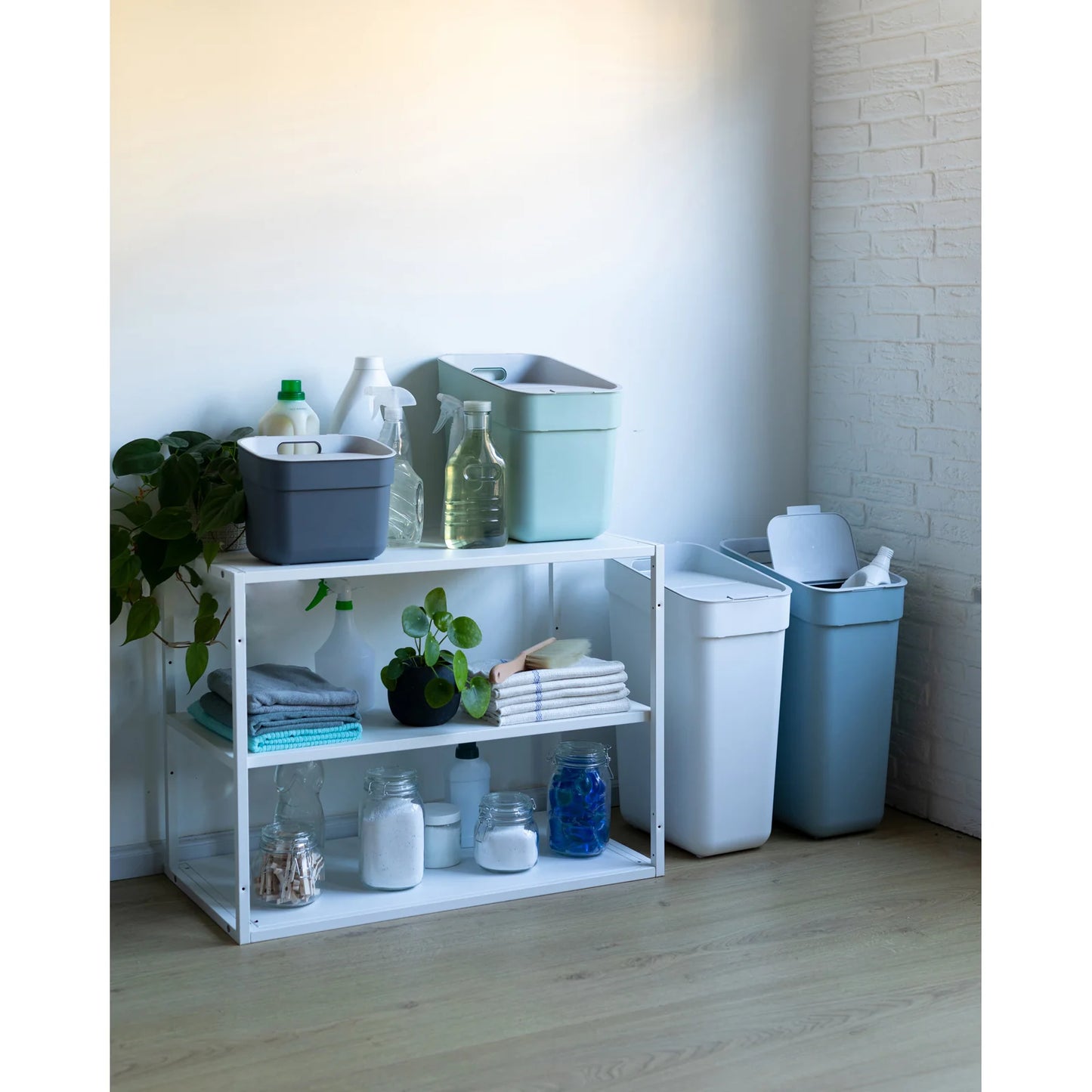 30L Ready To Collect Waste Separation Bin - Green