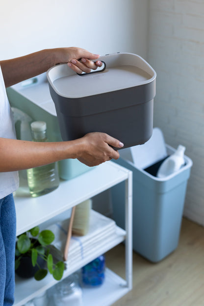 5L Ready to Collect Waste Separation Bin - Dark Grey