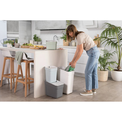 20L Ready to Collect Waste Separation Bin - Dark Grey