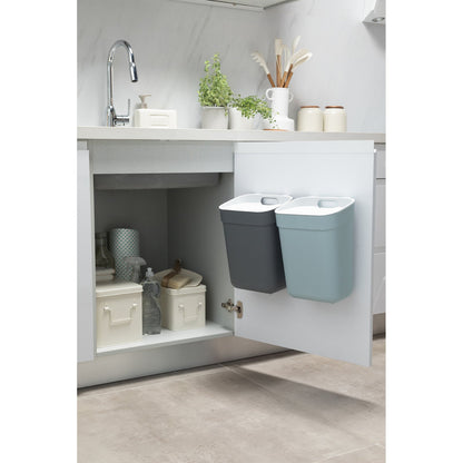 10L Ready to Collect Waste Separation Bin - Dark Grey