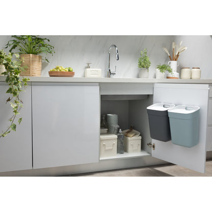 10L Ready to Collect Waste Separation Bin - Dark Grey