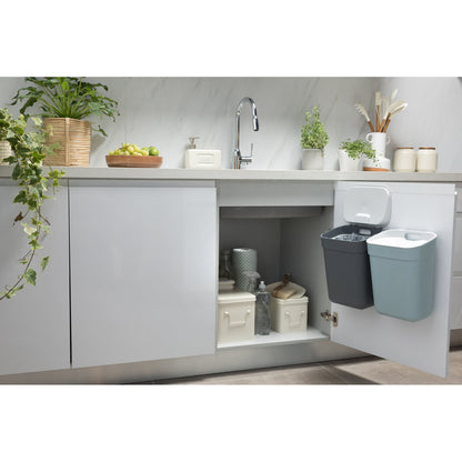 10L Ready to Collect Waste Separation Bin - Dark Grey