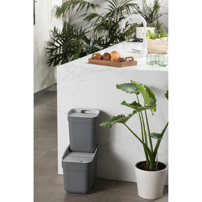 10L Ready to Collect Waste Separation Bin - Dark Grey