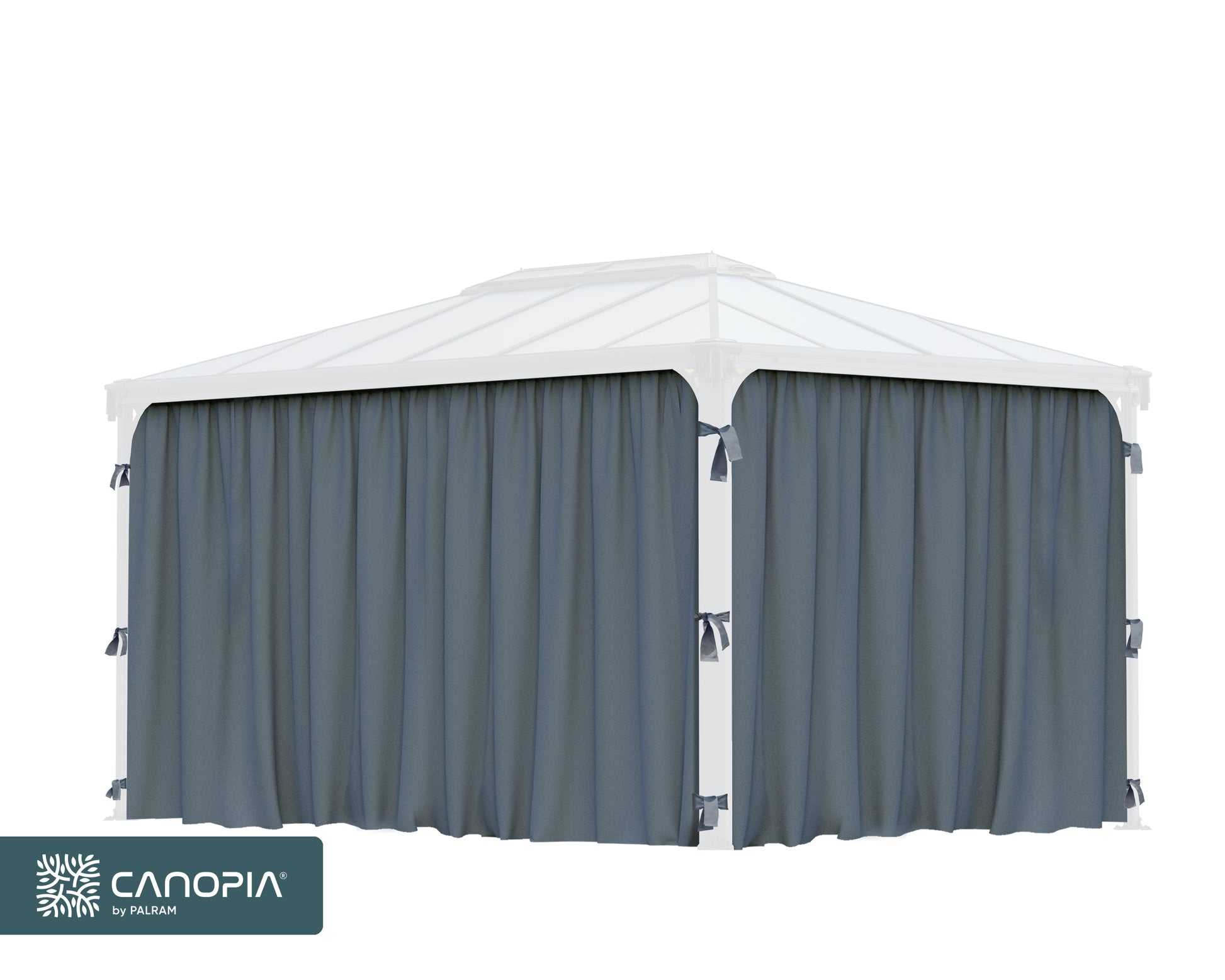 Curtain Set for Martinique Gazebo 3m x 4.3m
