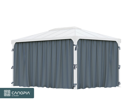Curtain Set for Martinique Gazebo 3m x 4.3m