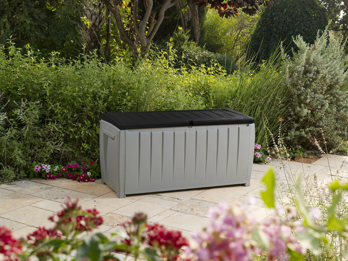 Keter Novel 340L Storage Box- Grey