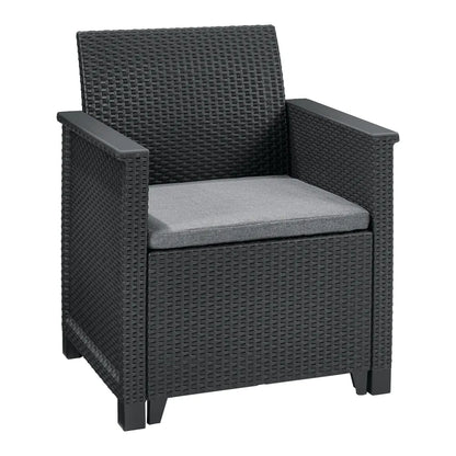 Keter Elodie Balcony Set - Graphite