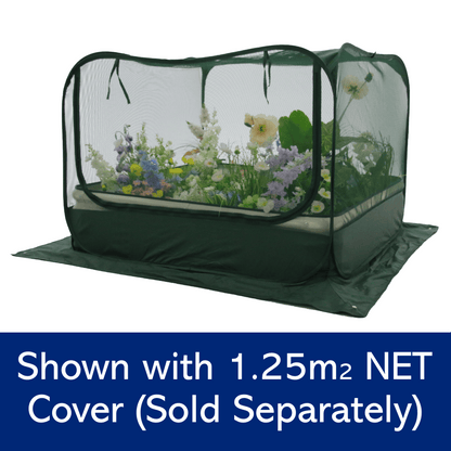 PRE ORDER: DEC. - Raised Garden Bed - W125 x D125 x H29cm - mazeproducts