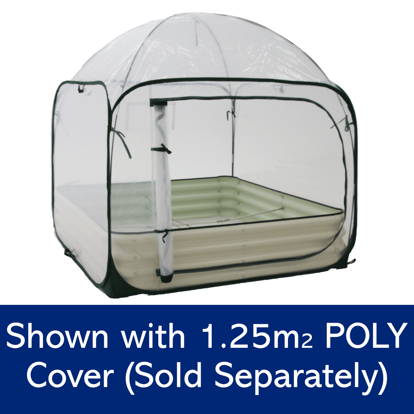 PRE ORDER: DEC. - Raised Garden Bed - W125 x D125 x H29cm - mazeproducts