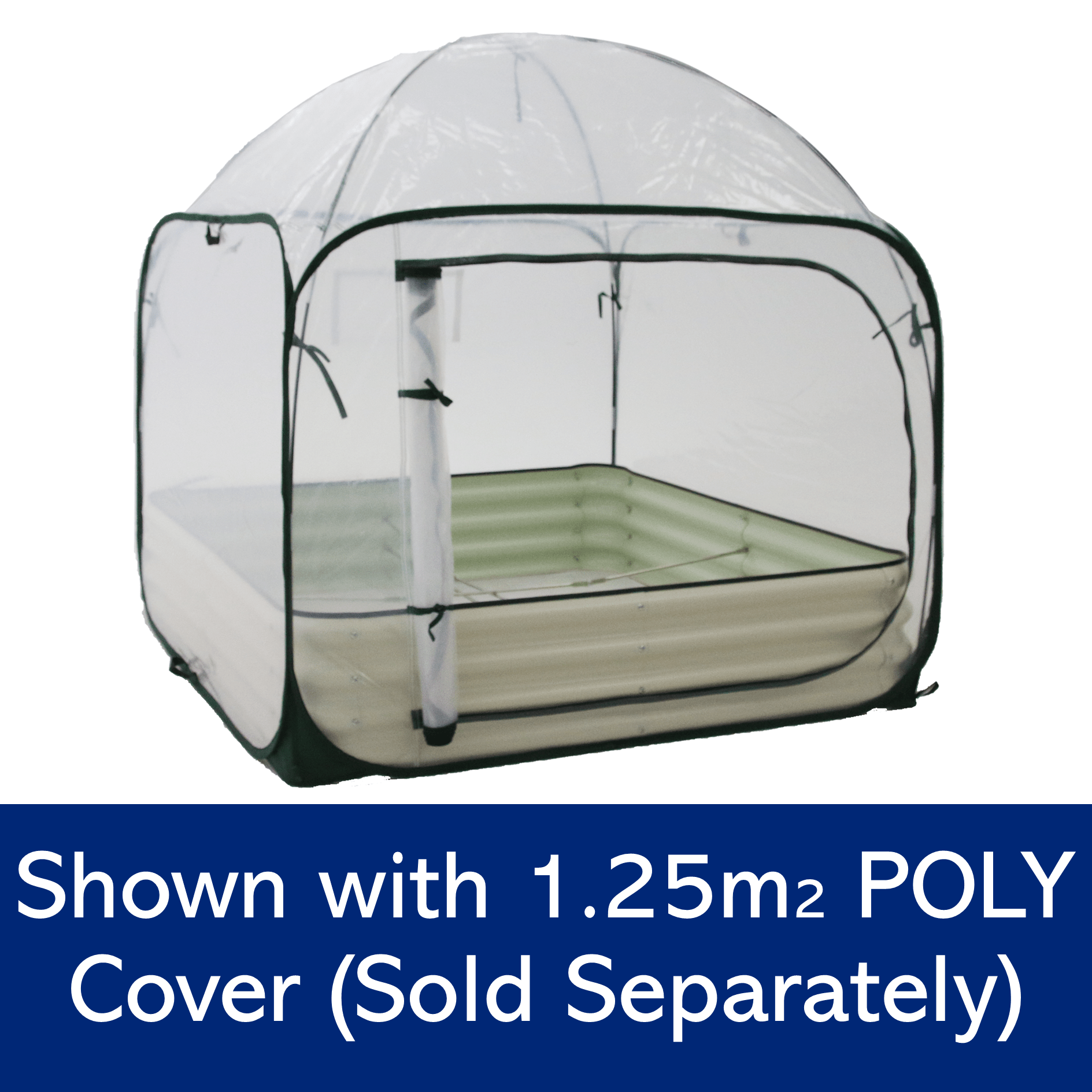 PRE ORDER: DEC. - Raised Garden Bed - W125 x D125 x H29cm - mazeproducts